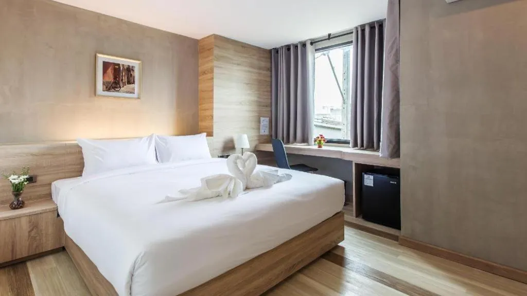 Bed in B2 Ubon Premier Hotel