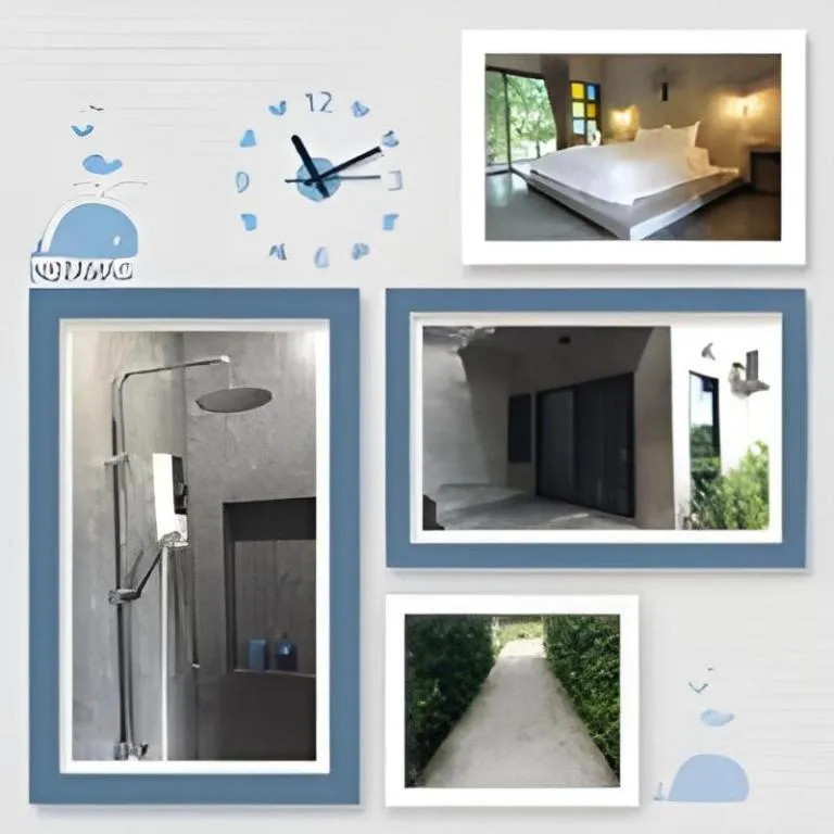 Bed in Baanwaan Resort