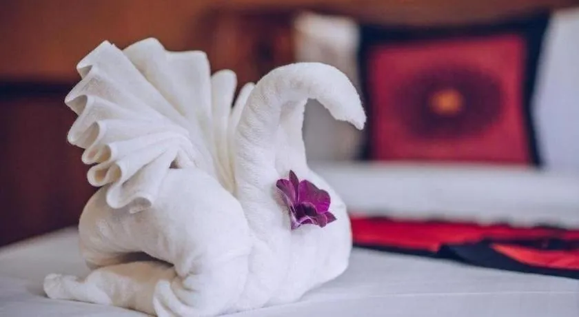 Bed in Baan Baitan Resort