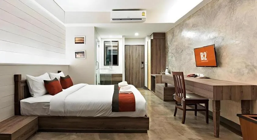 Bed in B2 Mae Hong Son Premier Hotel