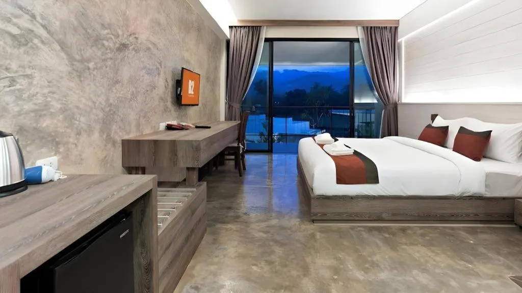 Bed in B2 Mae Hong Son Premier Hotel