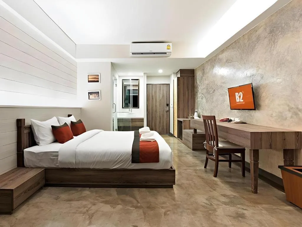 Bed in B2 Mae Hong Son Premier Hotel