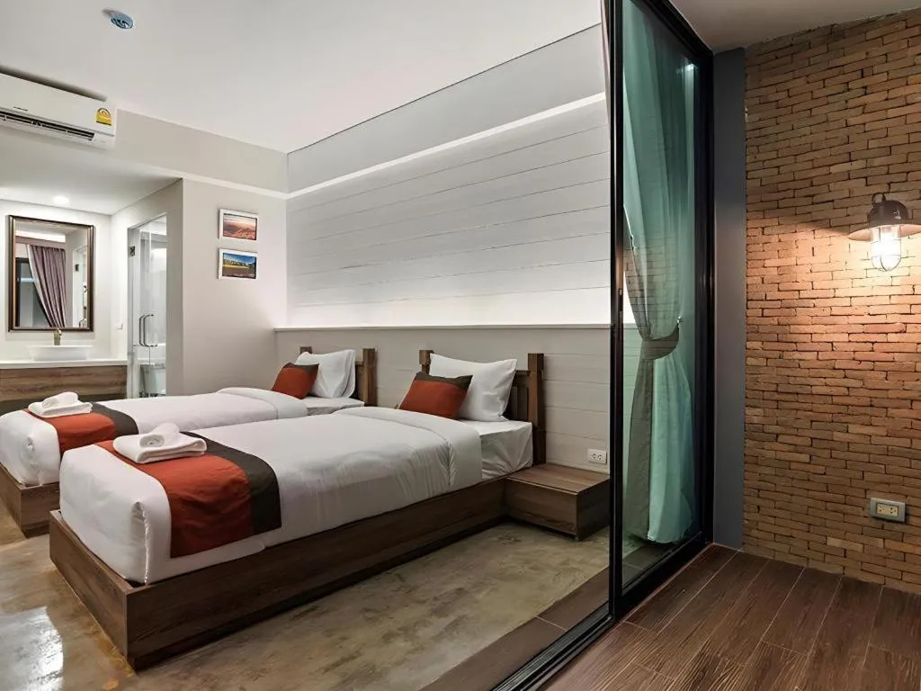 Bed in B2 Mae Hong Son Premier Hotel