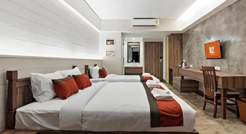 Bed in B2 Mae Hong Son Premier Hotel