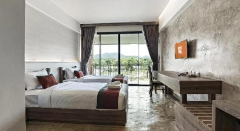 Bed in B2 Mae Hong Son Premier Hotel