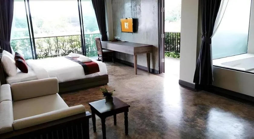 Bed in B2 Mae Hong Son Premier Hotel