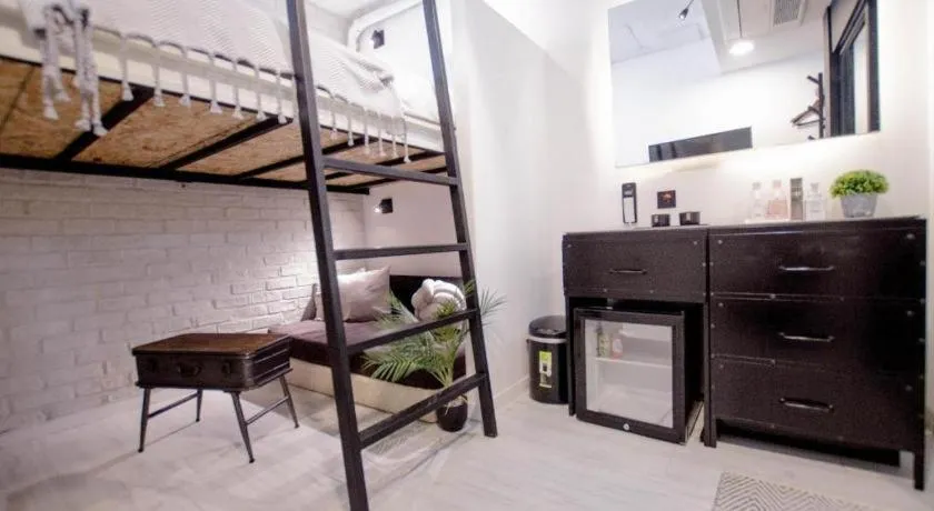 Bed in Mmmio II Design Residence Myeongdong