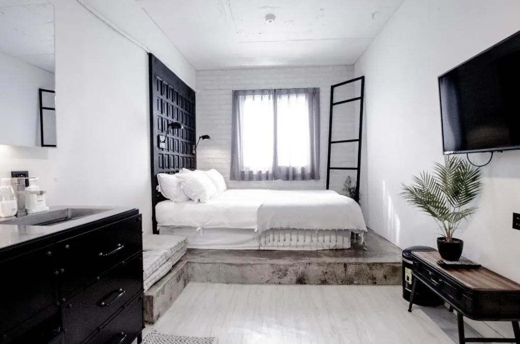 Bed in Mmmio II Design Residence Myeongdong