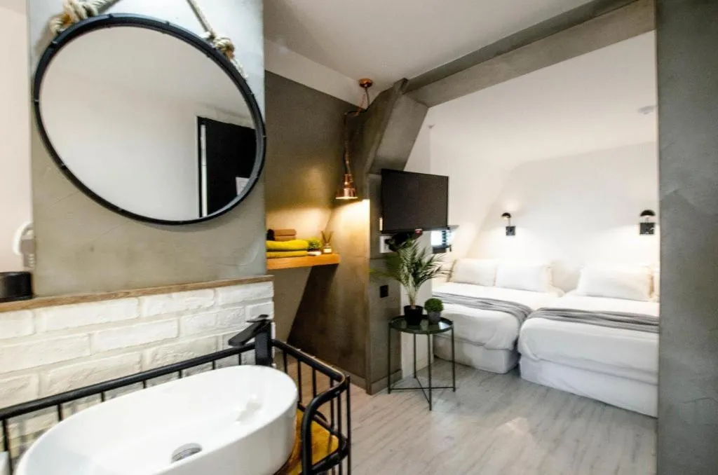 Bed in Mmmio II Design Residence Myeongdong