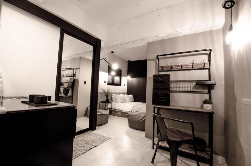 Bed in Mmmio II Design Residence Myeongdong