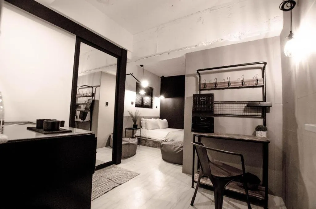 Bed in Mmmio II Design Residence Myeongdong