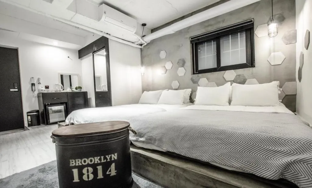 Bed in Mmmio II Design Residence Myeongdong