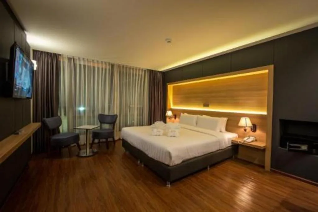 Bed in The Three Hat Yai