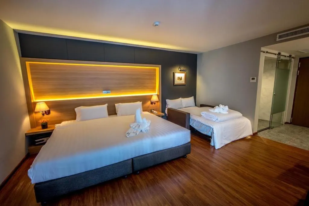 Bed in The Three Hat Yai