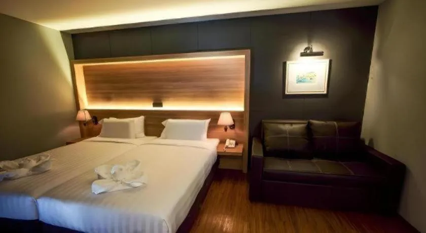 Bed in The Three Hat Yai