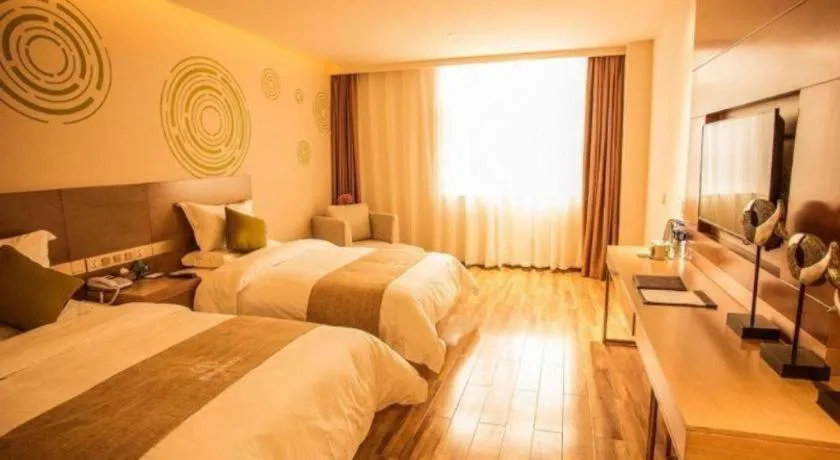 Bed in GreenTree Inn Xi'an Yanta District Dayanta Furongyuan Hotel