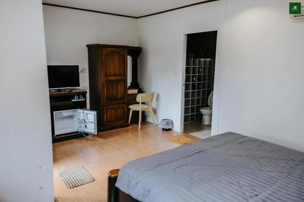 Bed in Pingview Villa Resort