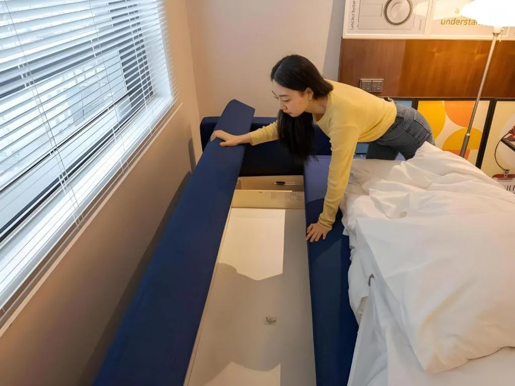 Bed in CS Premier Hotel