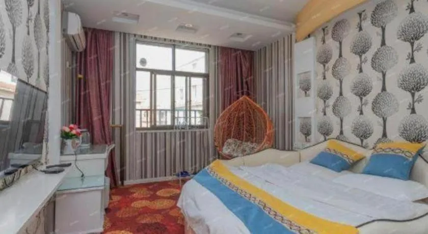 Bed in Zhaoxiangju Boutique Hotel Changshui Branch