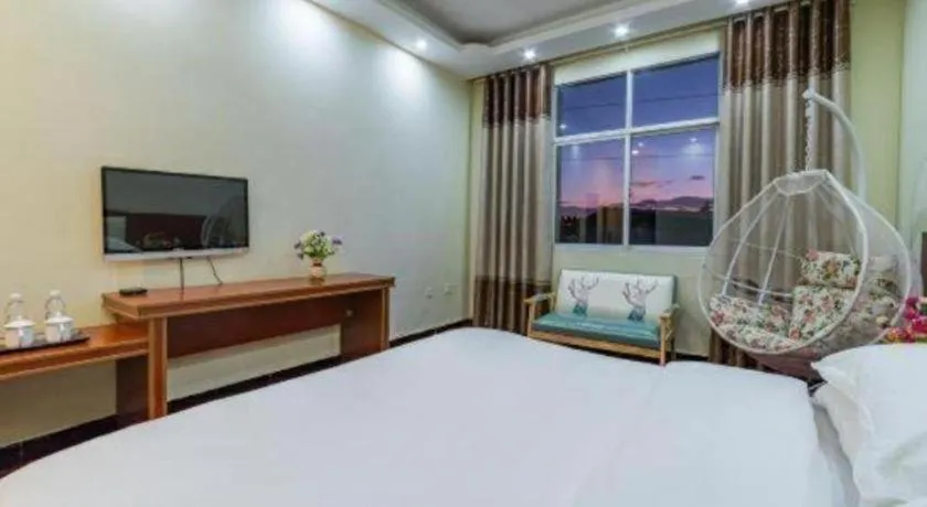 Bed in Zhaoxiangju Boutique Hotel Changshui Branch