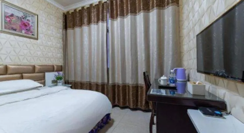 Bed in Zhaoxiangju Boutique Hotel Changshui Branch