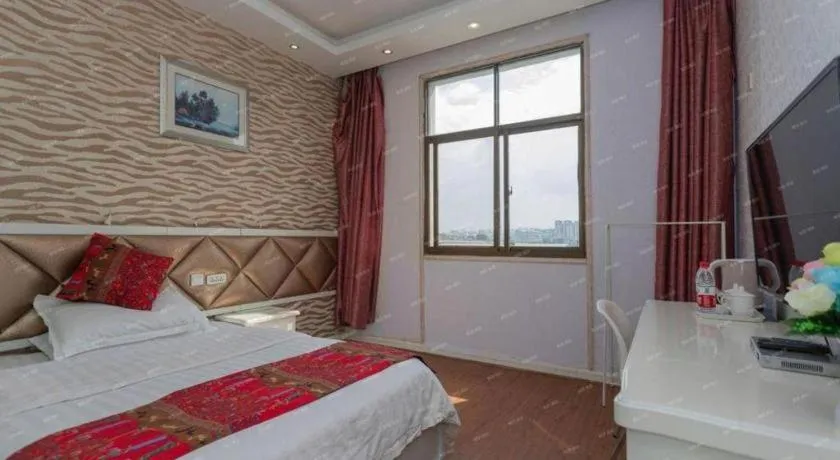 Bed in Zhaoxiangju Boutique Hotel Changshui Branch
