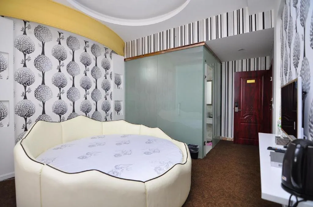 Bed in Zhaoxiangju Boutique Hotel Changshui Branch