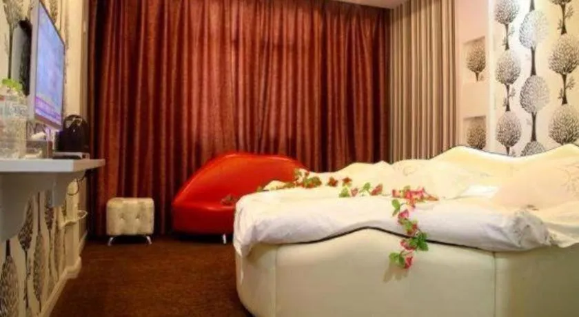 Bed in Zhaoxiangju Boutique Hotel Changshui Branch