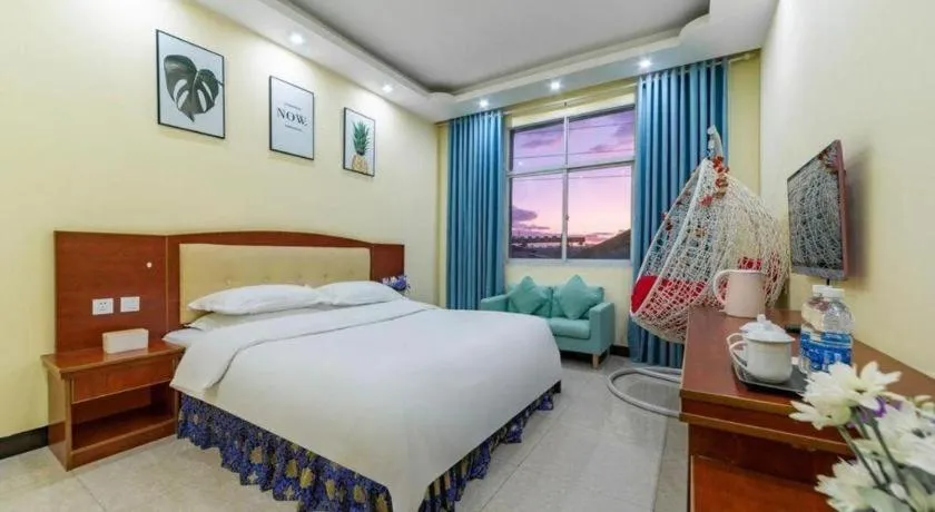 Bed in Zhaoxiangju Boutique Hotel Changshui Branch