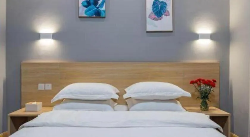 Bed in Zhaoxiangju Boutique Hotel Changshui Branch