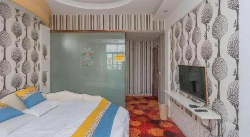 Bed in Zhaoxiangju Boutique Hotel Changshui Branch