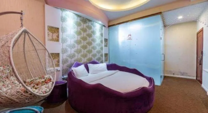 Bed in Zhaoxiangju Boutique Hotel Changshui Branch