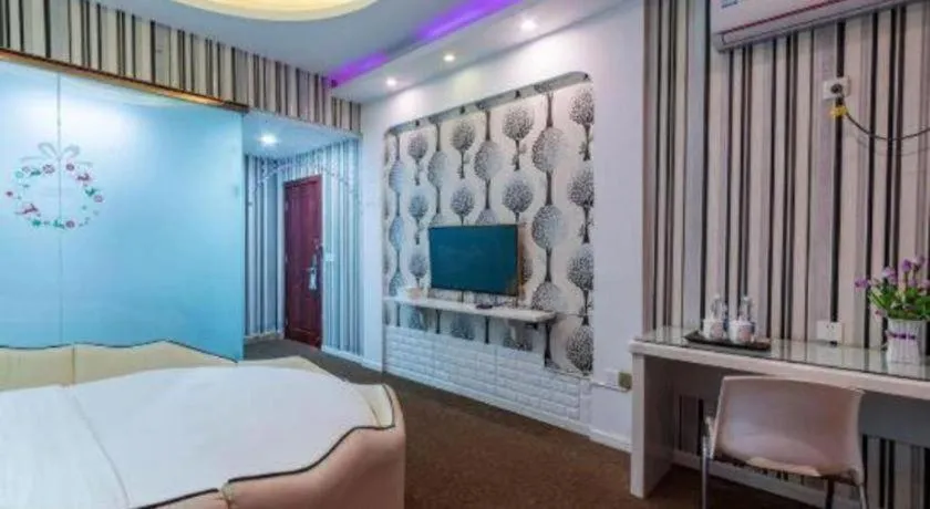 Bed in Zhaoxiangju Boutique Hotel Changshui Branch