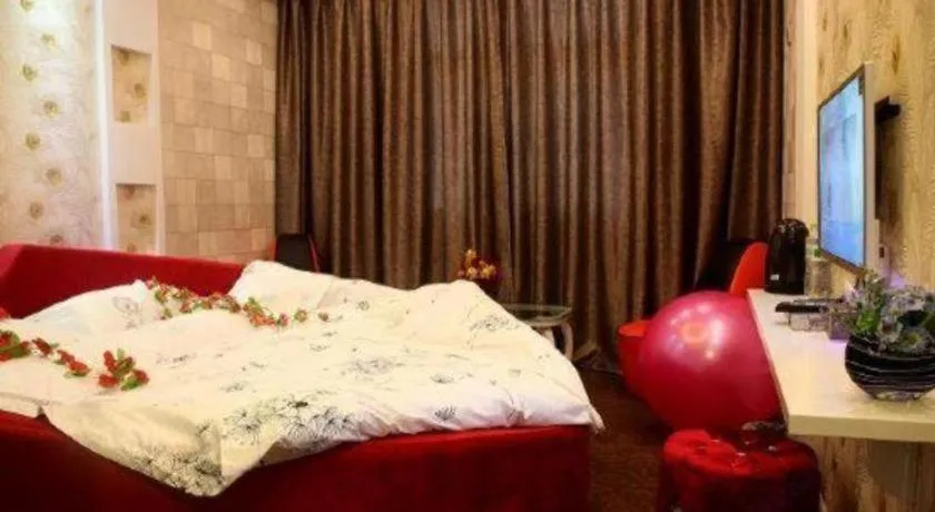 Bed in Zhaoxiangju Boutique Hotel Changshui Branch