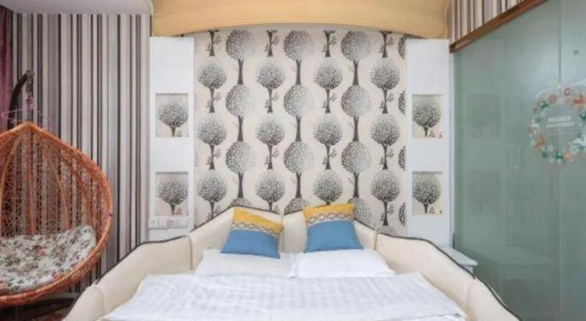 Bed in Zhaoxiangju Boutique Hotel Changshui Branch