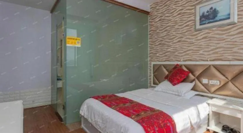 Bed in Zhaoxiangju Boutique Hotel Changshui Branch