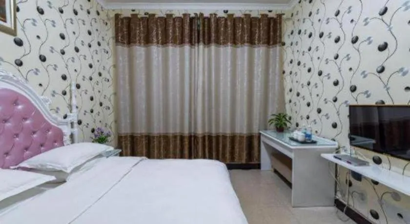 Bed in Zhaoxiangju Boutique Hotel Changshui Branch