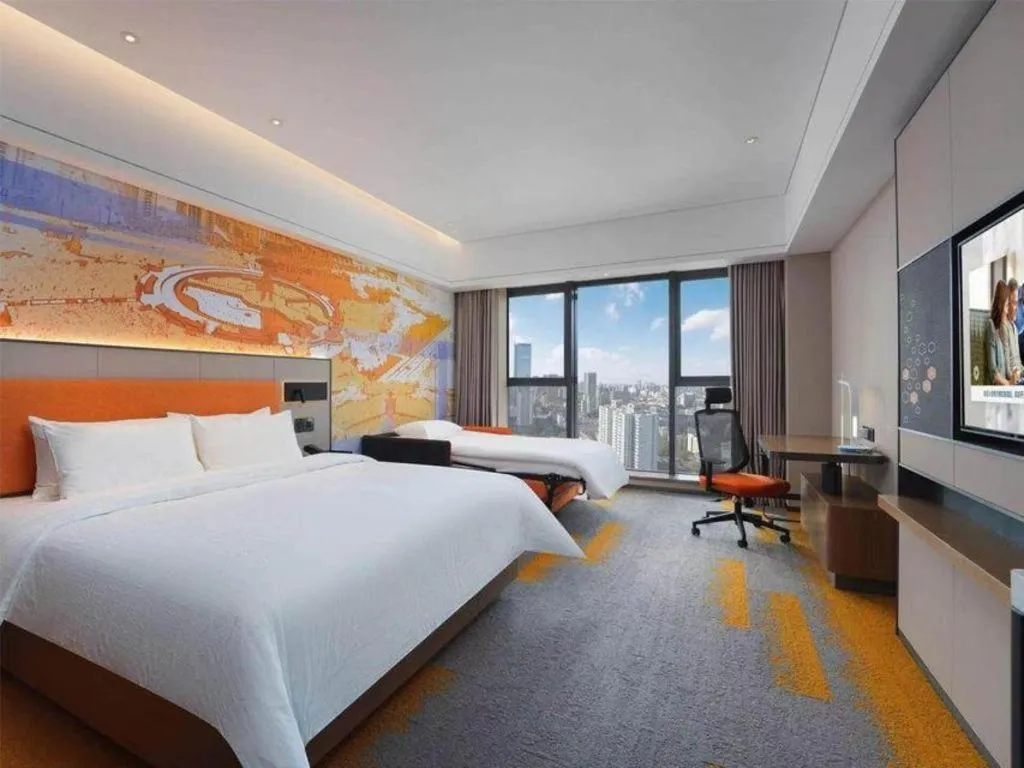 Bed in Hampton by Hilton Shunde Longjiang