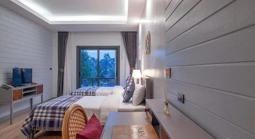 Bed in Nan Boutique Resort