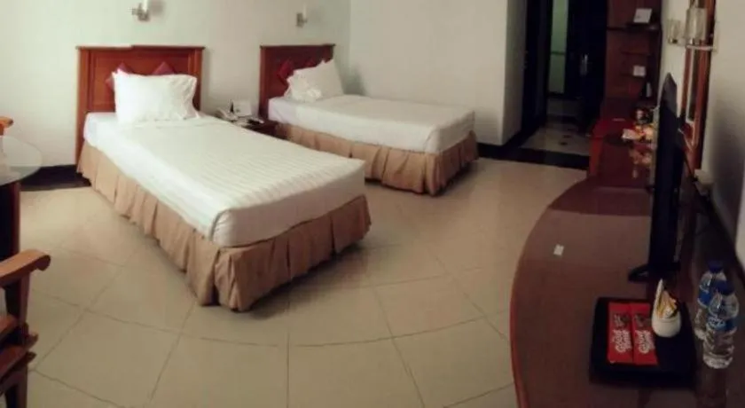 Bed in Hotel Tarakan Plaza