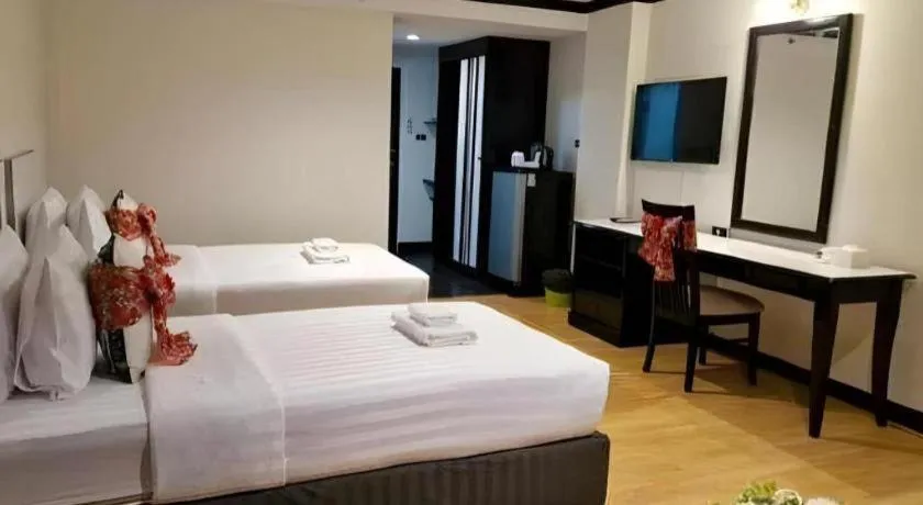 Bed in Town In Town Gardent Resort