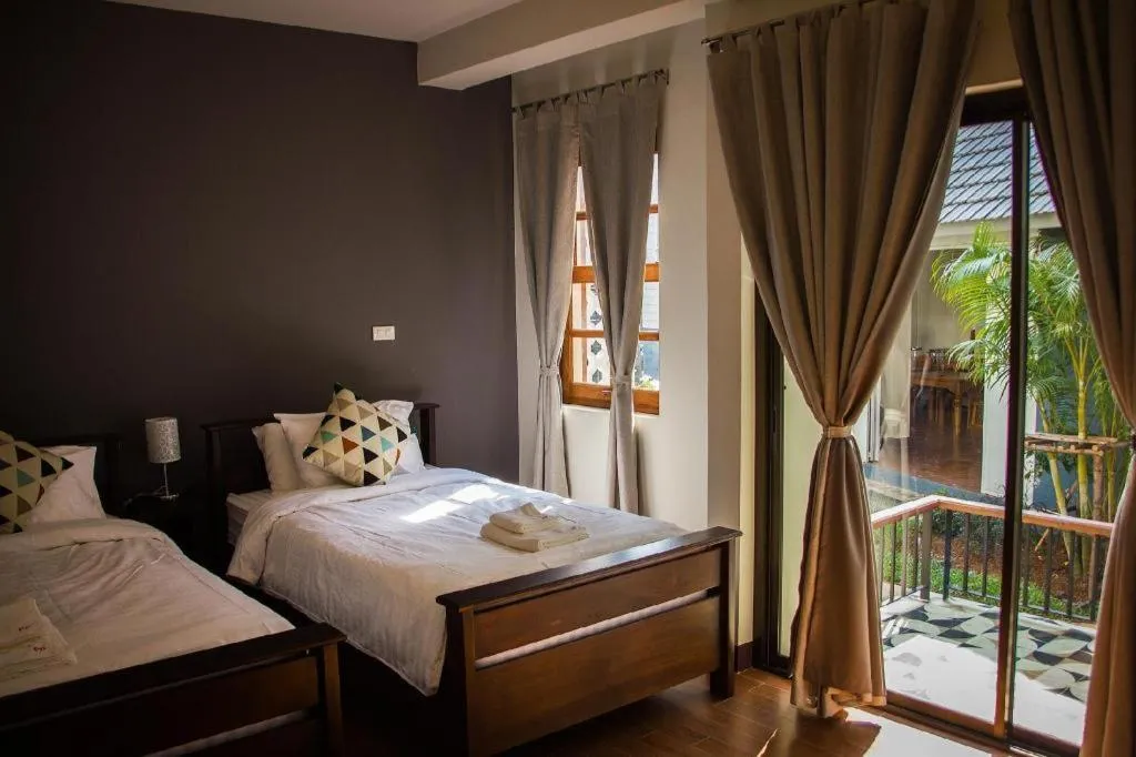 Bed in Phumin Place Hotel