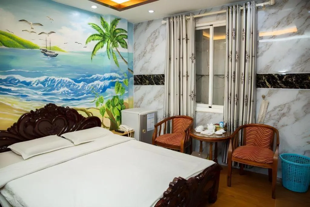 Bed in Phuong Linh Hotel