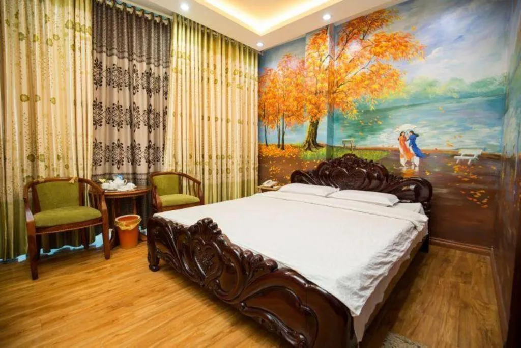 Bed in Phuong Linh Hotel