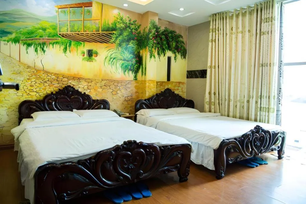 Bed in Phuong Linh Hotel