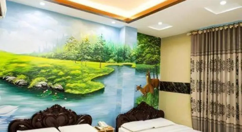 Bed in Phuong Linh Hotel