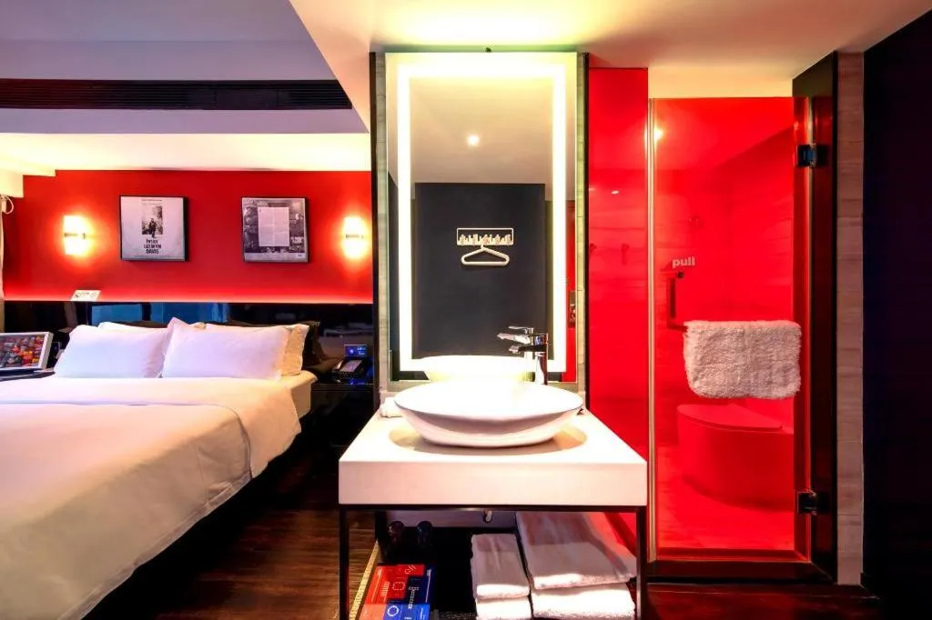 Bed in M Hotel Shenzhen Nanshan