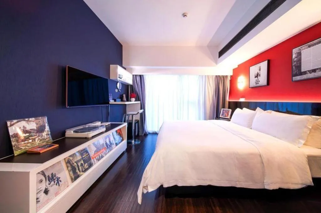 Bed in M Hotel Shenzhen Nanshan