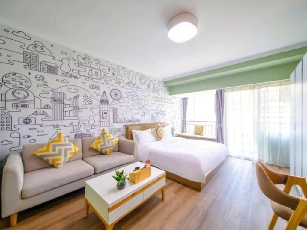 Bed in M Hotel Shenzhen Nanshan