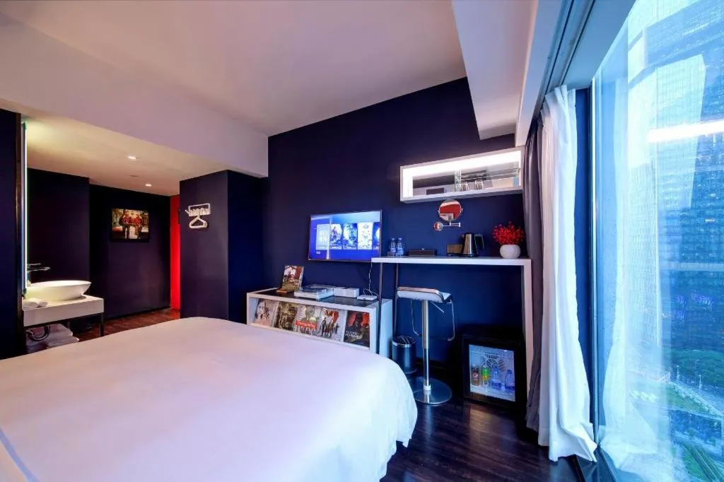 Bed in M Hotel Shenzhen Nanshan